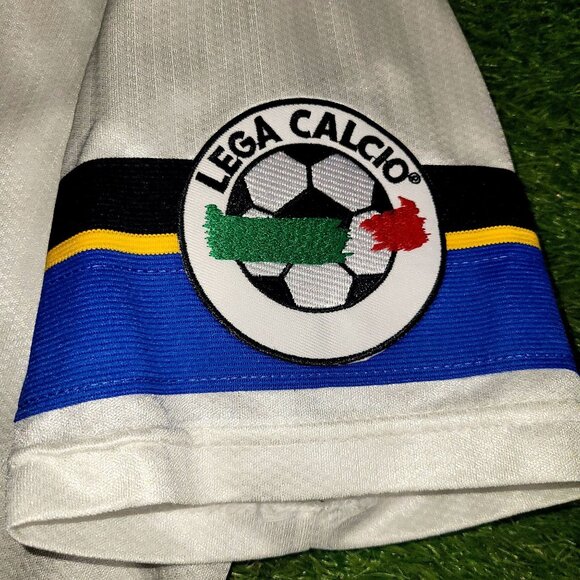 Ronaldo Inter Milan 1997 1998 DEBUT Away Umbro Soccer Jersey Shirt M - Picture 5 of 8